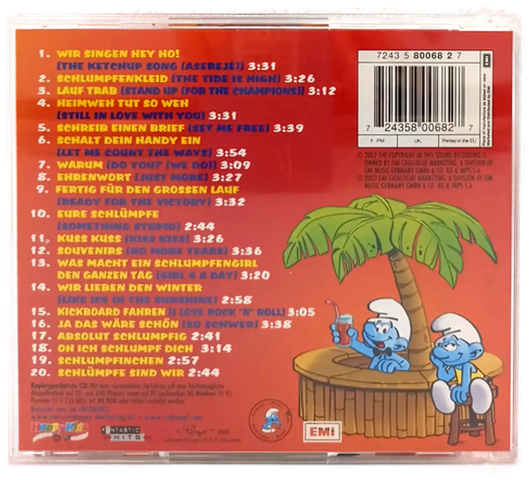 CD Die Schlümpfe "Wir singen Gey Ho!" – Bild 2
