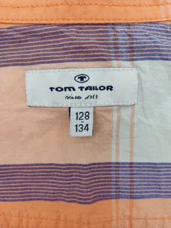 Tom Tailor Kinder Hemd orange Gr.128/134 - Bild 4