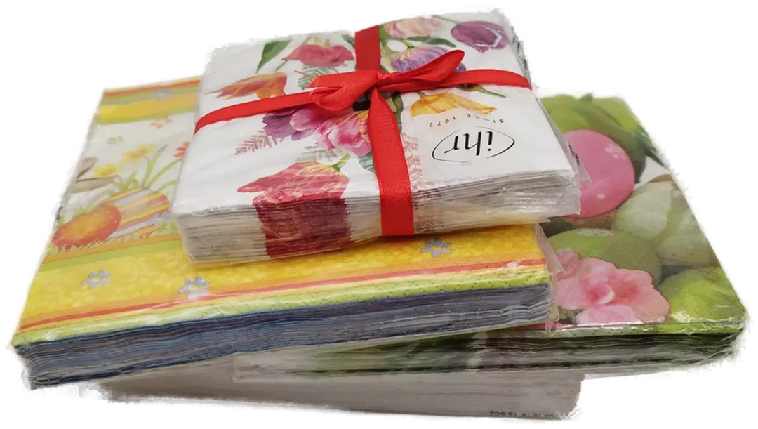 4er SET Servietten - Ostern / Originalverpackt - Bild 1