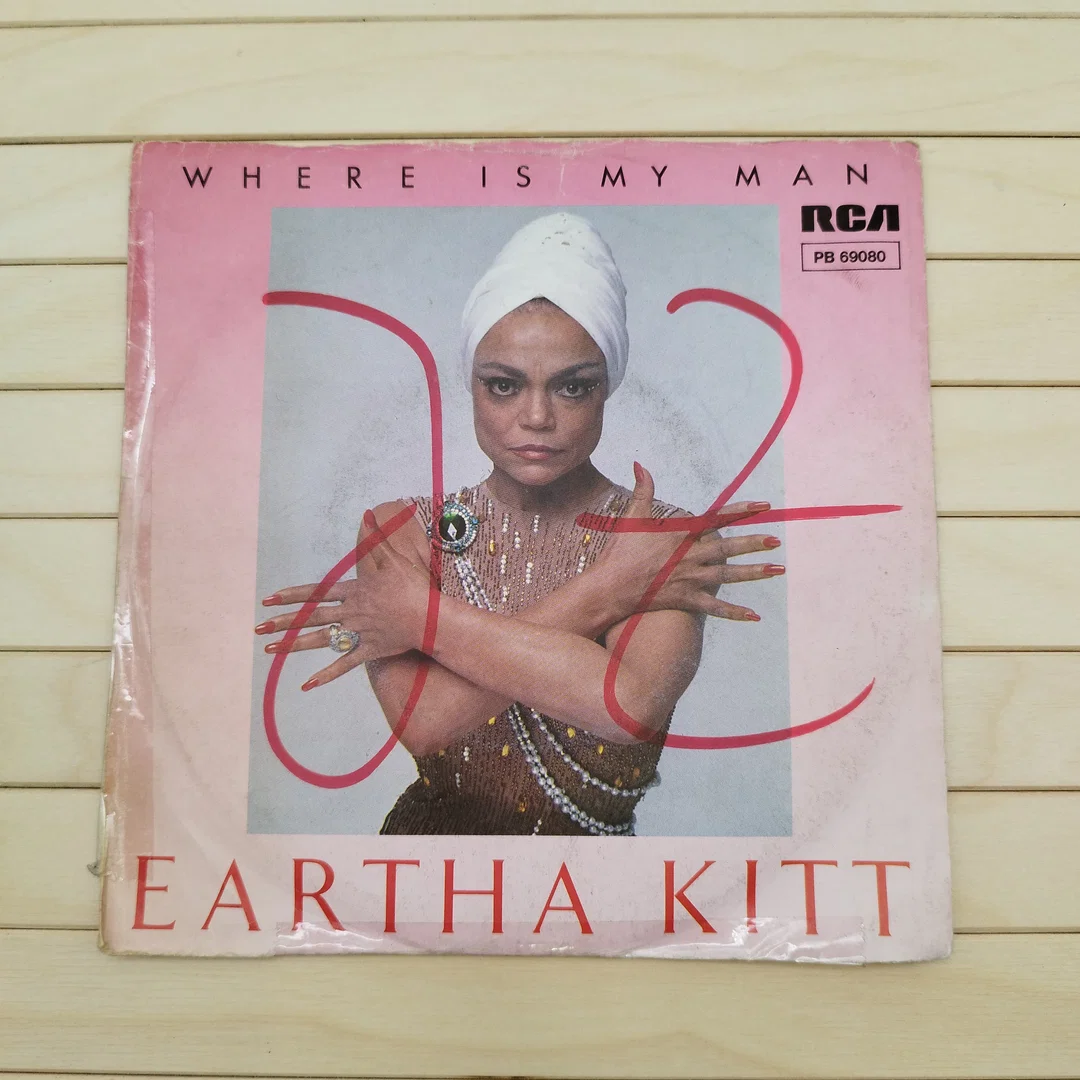 Eartha Kitt, Where is my man, Vinyl Single  – Bild 1