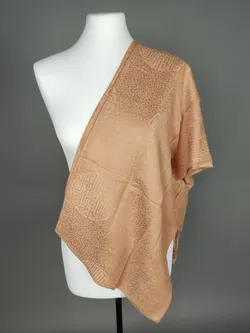 Damen Schal goldfarben - Bild 1