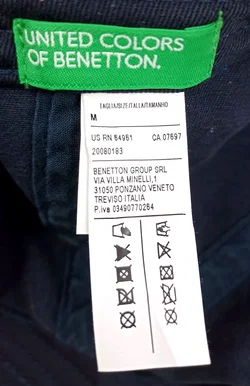 United Colors of Benetton Kinderschildkappe dunkelblau Gr. M – Vorschau 3