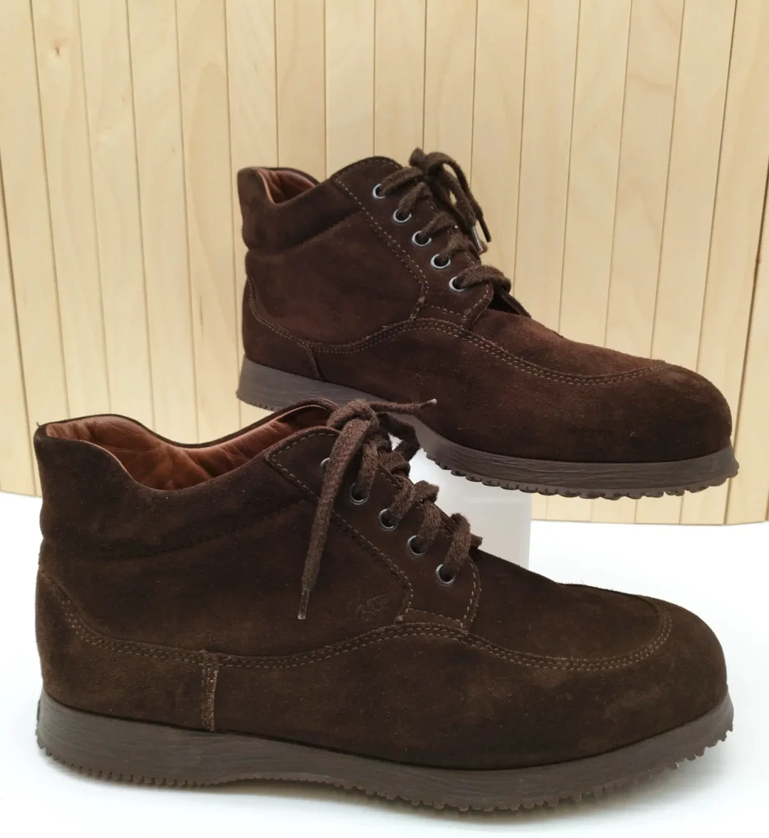 Hogan Wildleder Boots Braun Gr. 9,5 | Herbstbegleiter – Bild 2