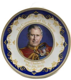 Neuwertiger Sammelteller King Charles (11,5 cm) in Originalverpackung - Bild 2