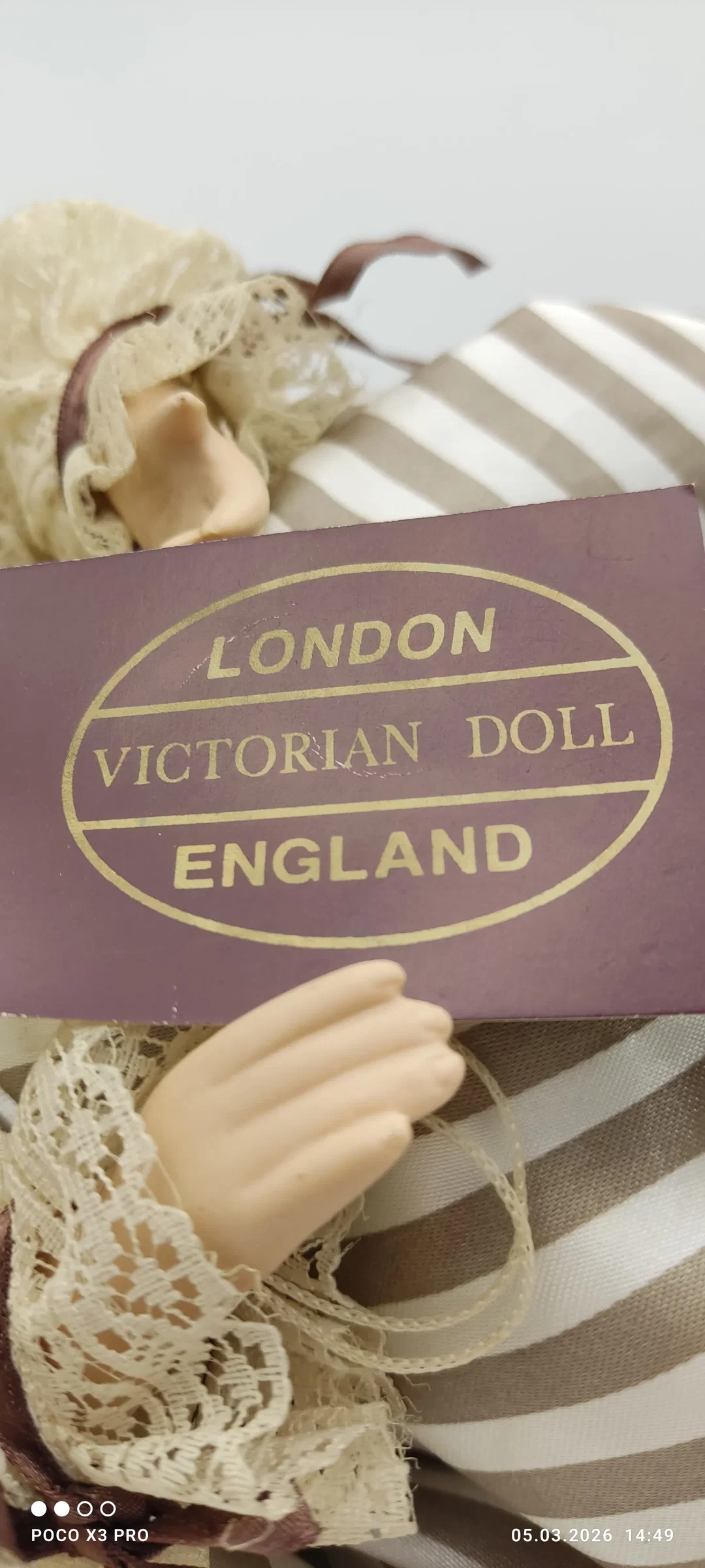 Porzellanpuppe (Victorian, London) |  Sammlerstück – Bild 9