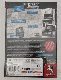 Pegasus Spiele - MicroMacro: Crime City 3 – All In (Edition Spielwiese) - Bild 3