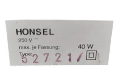 HONSEL Stained Glass Nachttischlampe - 40W / 250V / Handarbeit – Vorschau 4