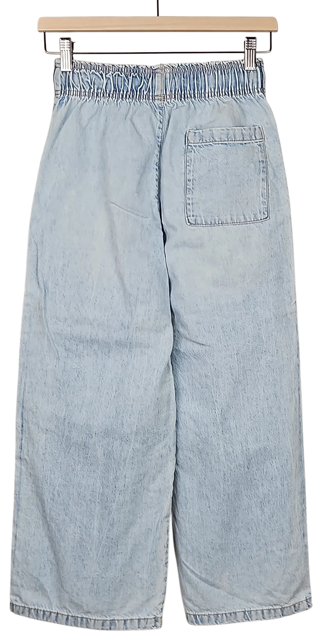 Zara Mädchen Jeans, hellblau - Gr. 152 cm (11-12 Jahre) – Bild 2