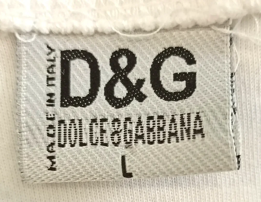 Dolce & Gabbana Damenshirt weiß Gr. L – Bild 3