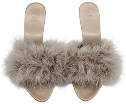 ZARA Damen Pantoletten, beige - Gr. 40 – Vorschau 5