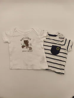 7 Stk. Babyhosen und Shirts, Gr. 50/56 – Vorschau 3