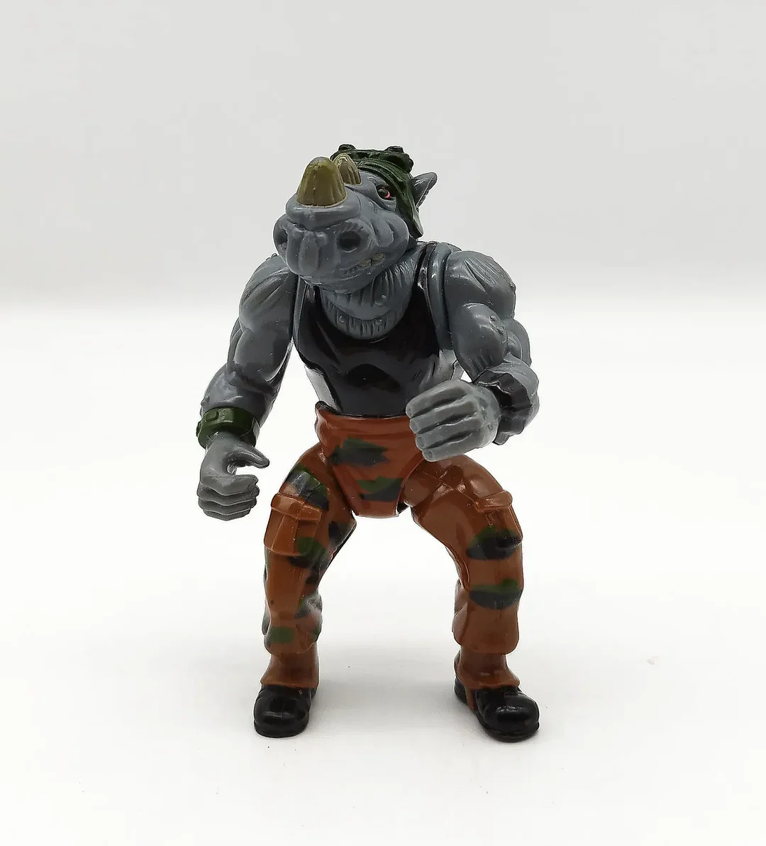 Vintage Actionfigur Mutant Ninja Turtles Rocksteady | Gut Erhalten - Bild 2