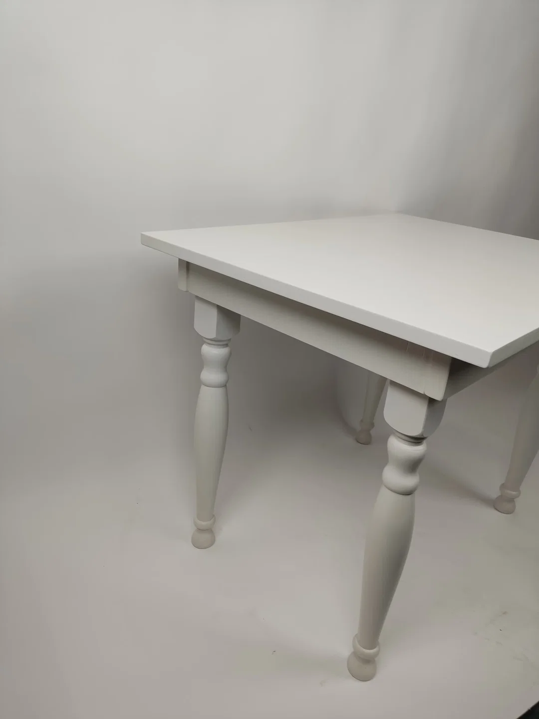 Vintage-Tisch Weiß – Bild 5