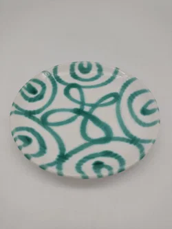 Gmundner Keramik - Kleines Set grüngeflammt, 3-teilig - Bild 5