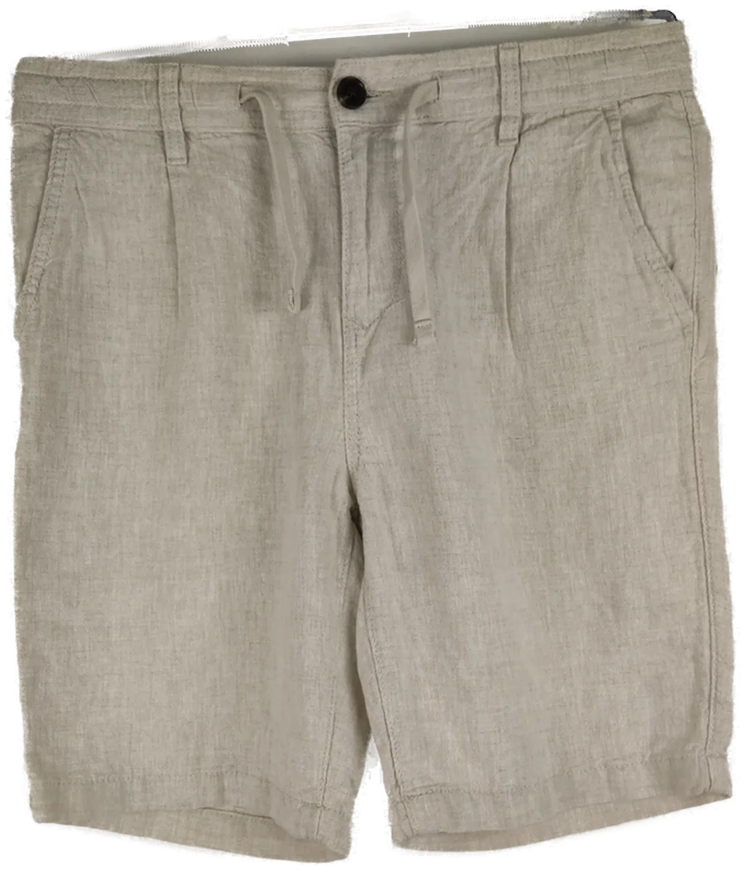 Herren Leinen-Shorts C&A Beige | Sommerleicht - Bild 1