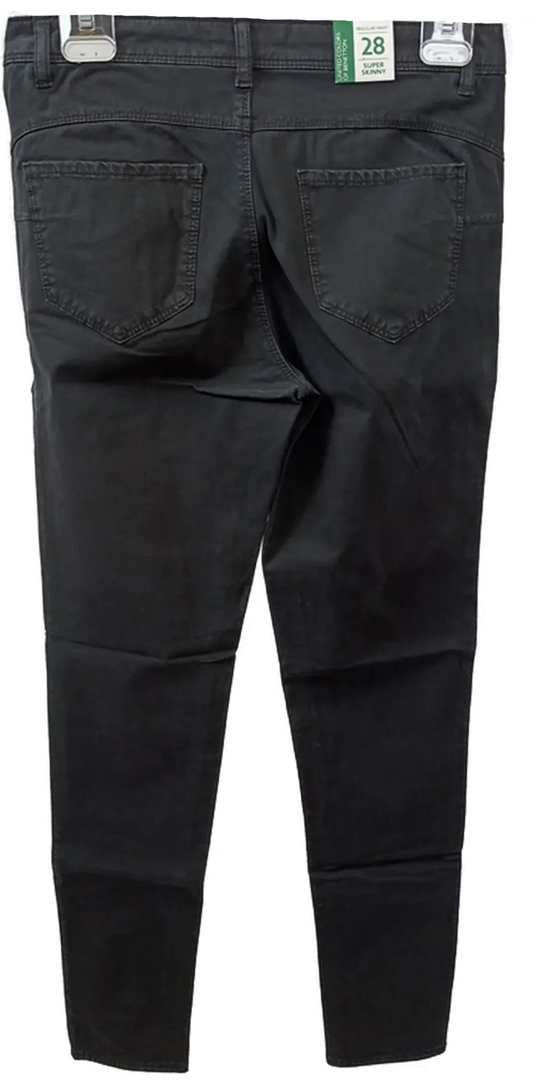 United Colors of Benetton Damen Jeans schwarz Gr. 28 – Bild 2