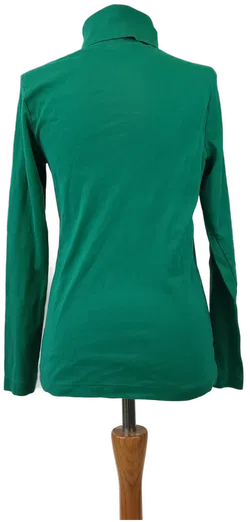 Q/S Damen Rollkragenshirt, grün - Gr. L - Bild 3