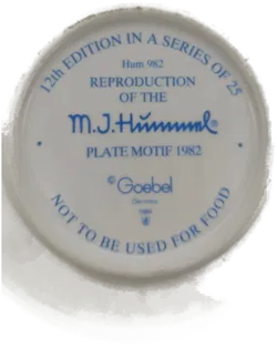 Goebel Hummel Sammelteller, 