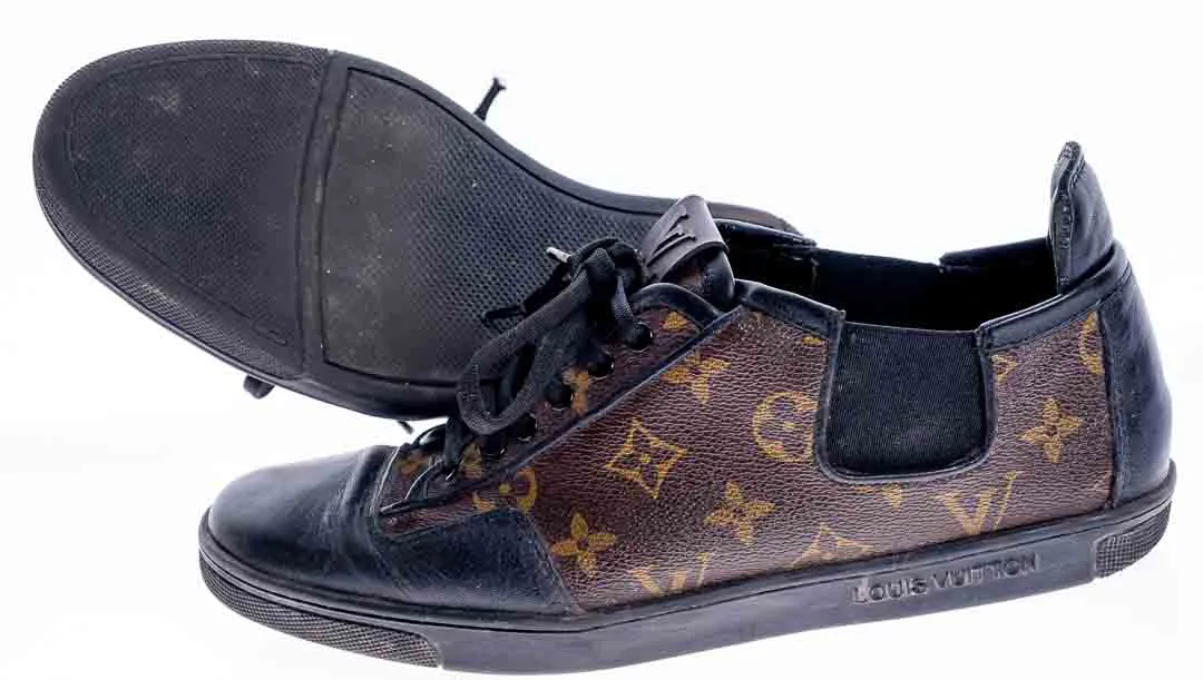 Louis Vuitton Slalom Low Top Monogram Herrenschuhe, Größe 41 – Bild 7