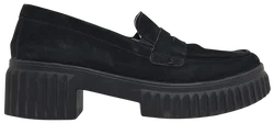vitaform Damen Veloursleder Schuhe, schwarz - Gr. 39 – Vorschau 4