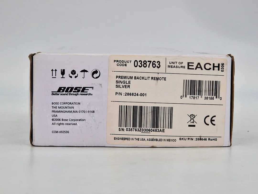 Bose Premium Backlit Remote Fernbedienung - Silber – Bild 14