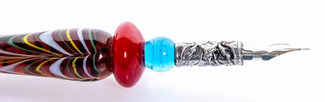 Feder aus Glas -Glasfüllfeder – Bild 2