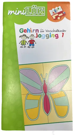 miniLÜK Übungsheft Gehirn Jogging für Vorschulkinder 1 - Bild 1