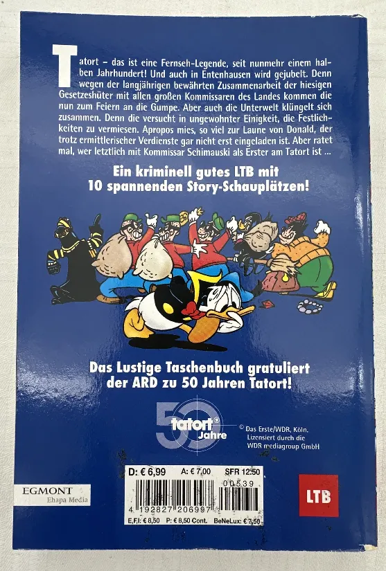 Walt Disney - Lustiges Taschenbuch - Zurück am Tatort Entenhausen - LTB 539 – Bild 2