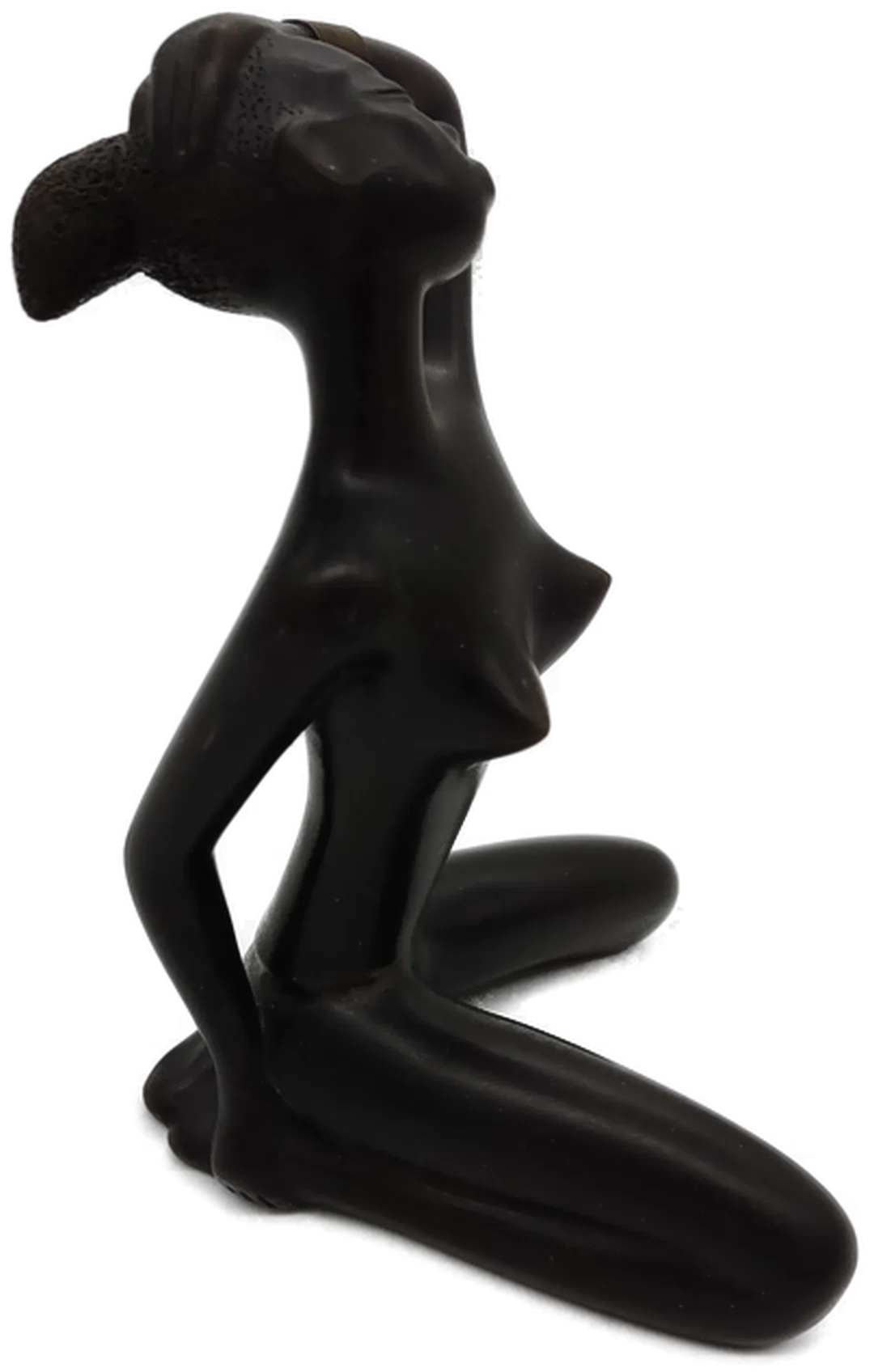 Anzengruber Leopold Kunst-Skulptur African Woman 1950s Austria  – Bild 4