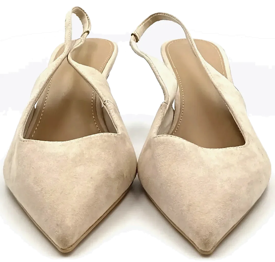 H&M Slingpumps creme Gr. 40 – Bild 2