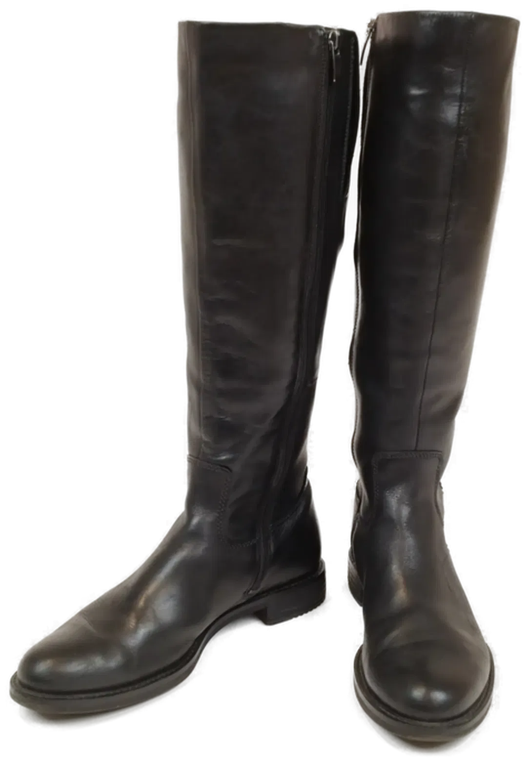 Ecco Damenstiefel Leder Gr. 39 | Zeitloser Komfort - Bild 4