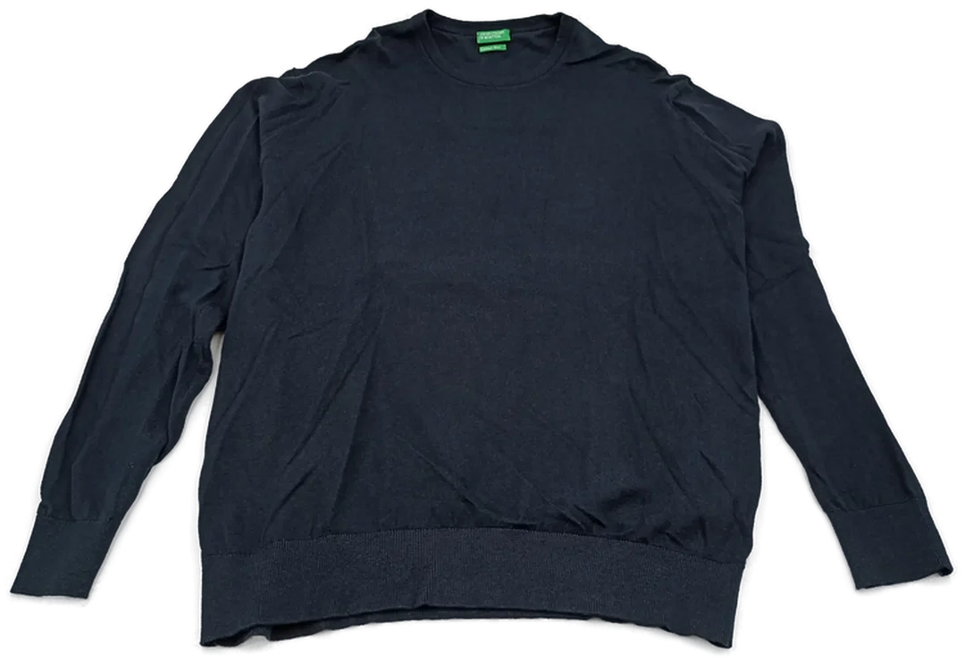 United Colors of Benetton Kinderpullover dunkelblau Gr. M - Bild 4