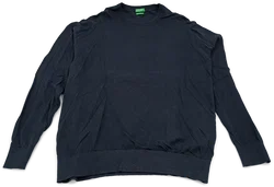 United Colors of Benetton Kinderpullover dunkelblau Gr. M - Bild 1