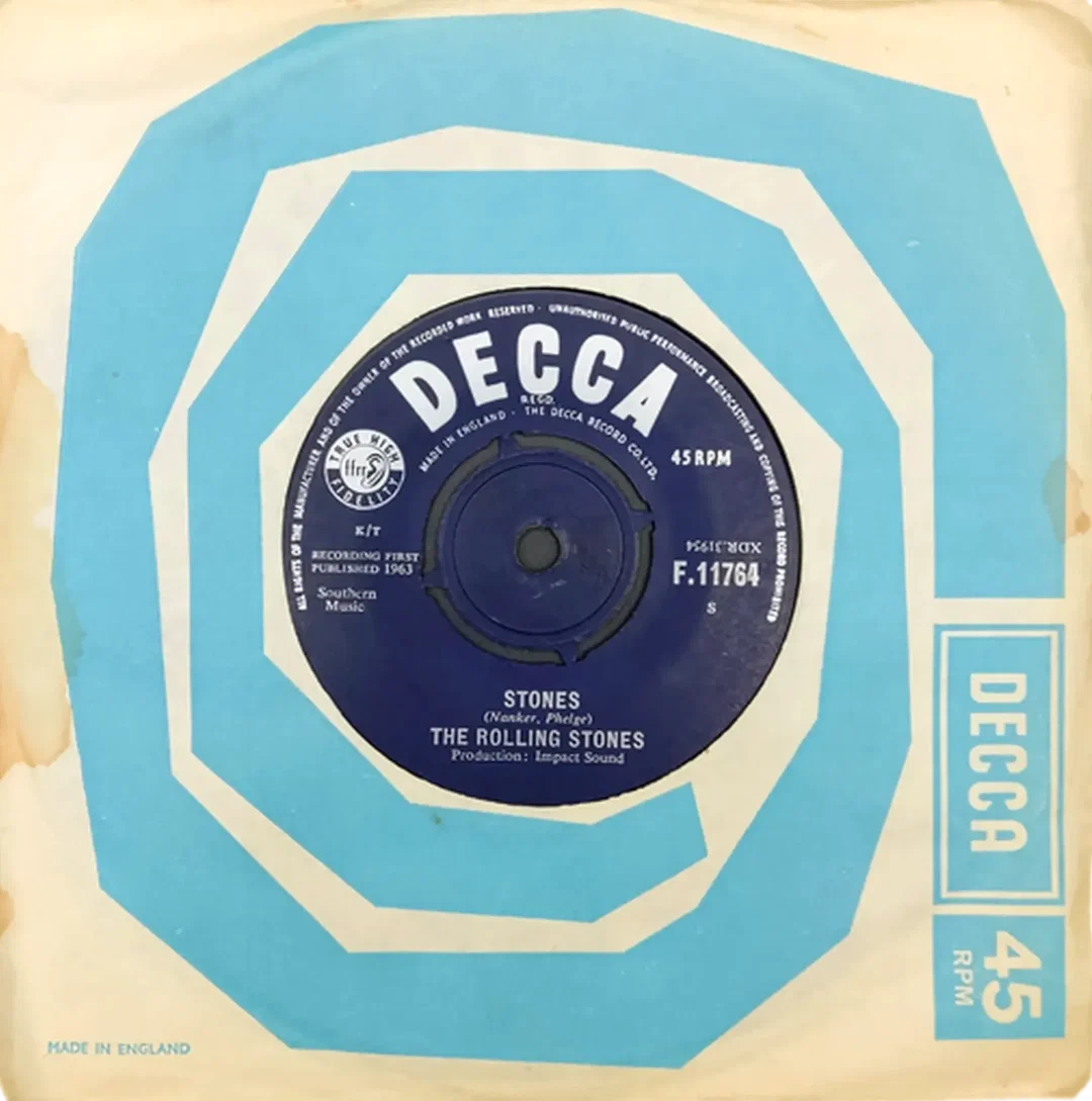 Single Vinyl The Rolling Stones "Stones / I Wanna Be Your Man" – Bild 1