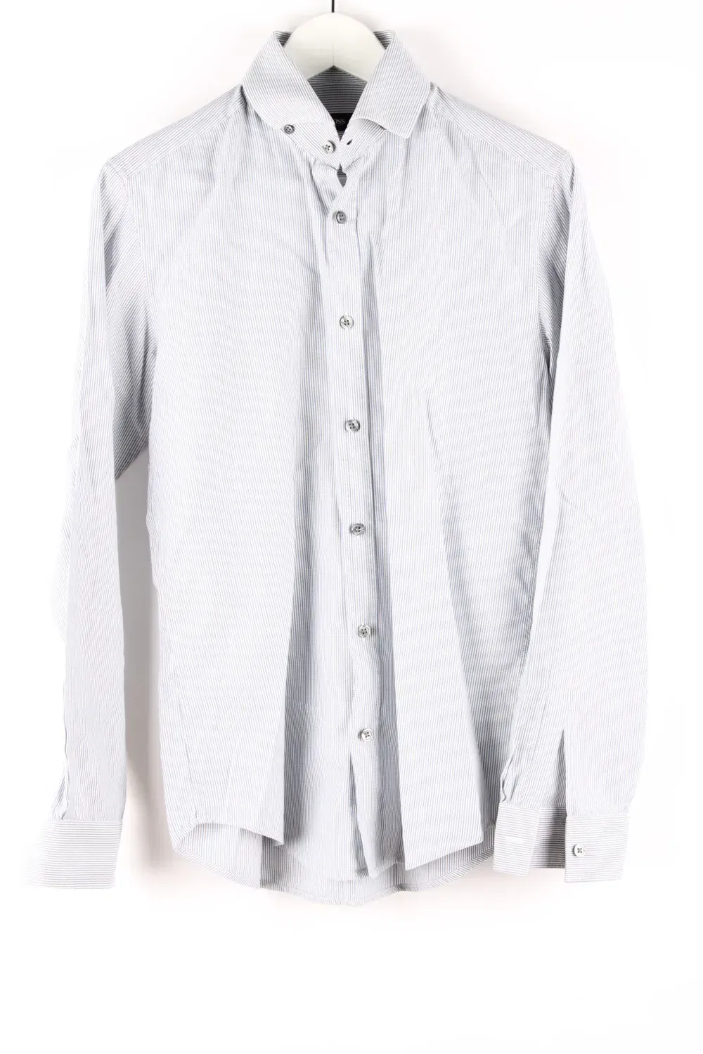 Babäm! - HUGO BOSS Herren Hemd, blaugrau - Gr. M - Bild 4