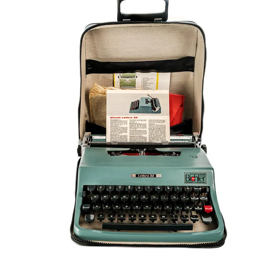 Tennessee Williams, Max Frisch uva. hatten eine Olivetti Lettera 32 Schreibmaschine - Bild 2