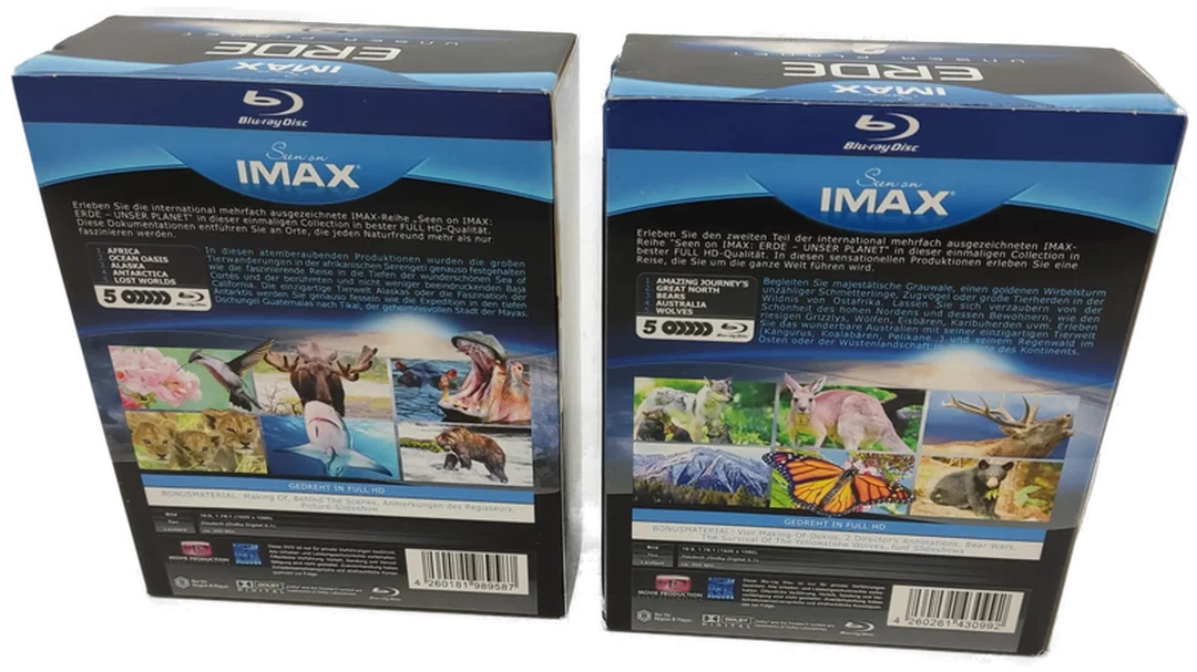 IMAX Blu-ray Set Erde - Unser Planet Vol. 1 & 2 in Top-Qualität – Bild 3