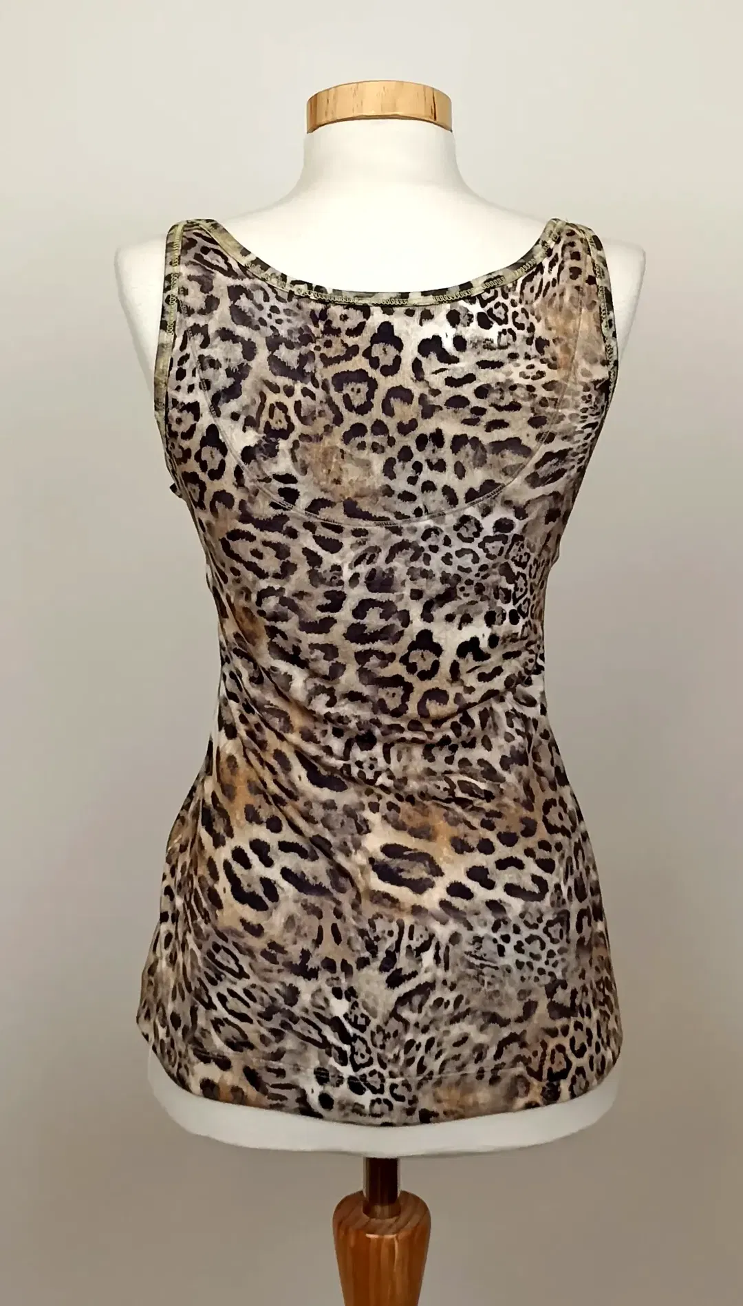 Marc Cain Oberteil braun Animal Print Gr. L - Bild 4