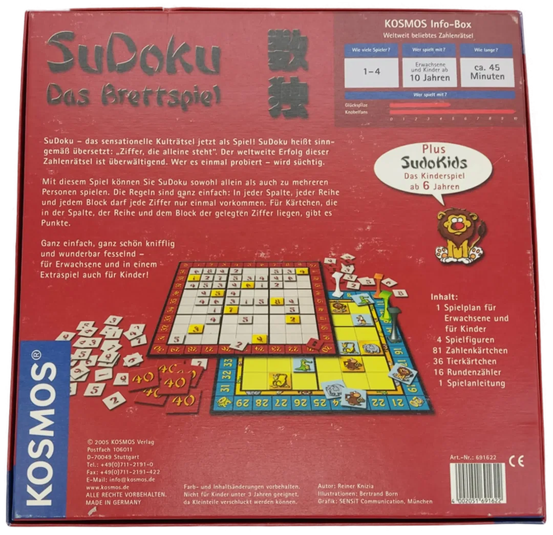 Kosmos "SuDoku" das Brettspiel – Bild 2