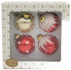 Bunter Christbaumschmuck aus Glas - Bild 1