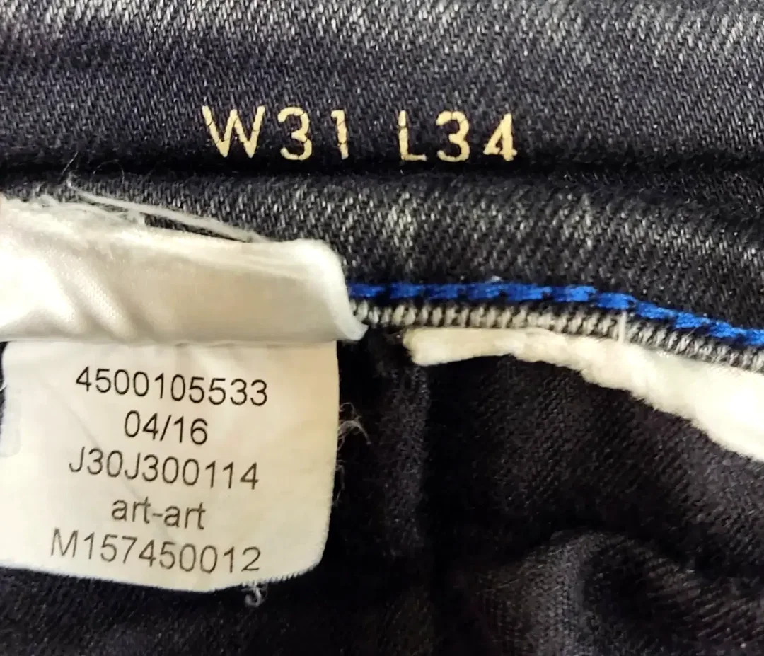 Calvin Klein Herren Slim Straight Jeans grau Gr. W31 L34 – Bild 4