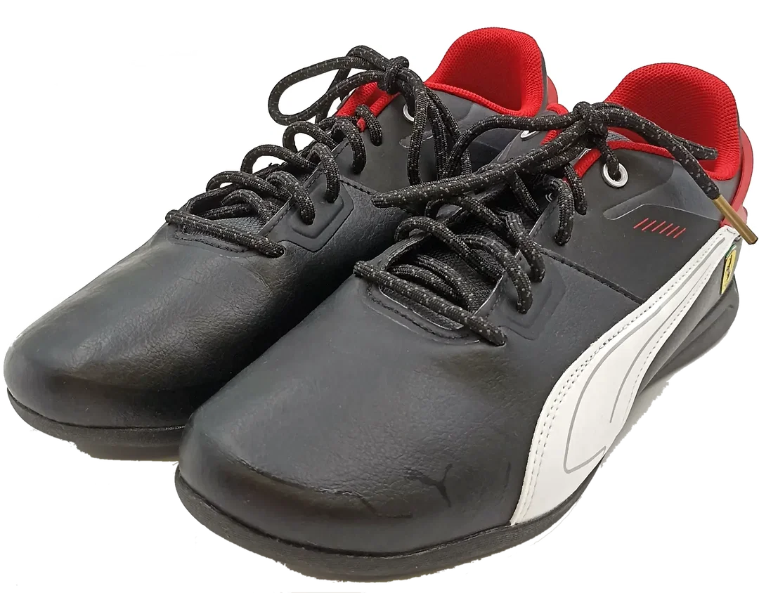 Puma Herrensneaker schwarz/weiß/rot Gr. 39 – Bild 1