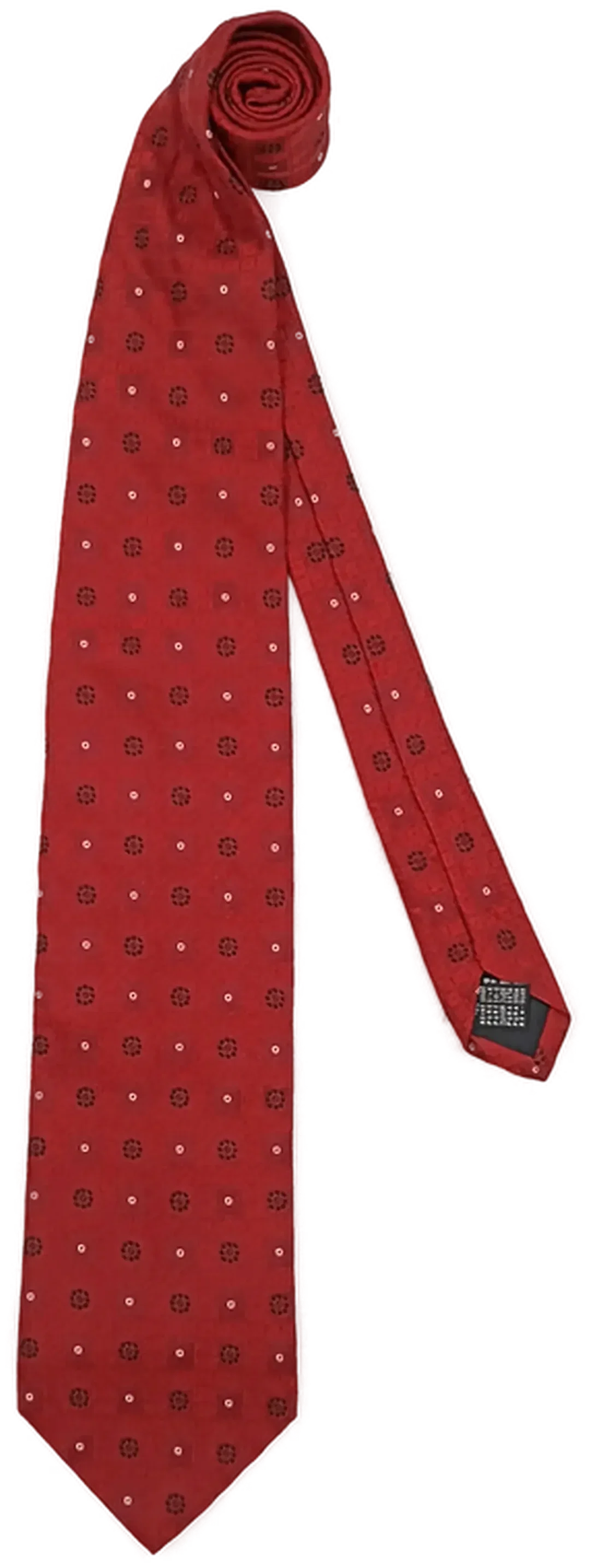 Gilberto Herren Seidenkrawatte gemustert – Bild 1