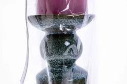 Kerze mit Kerzenständer - Bild 3