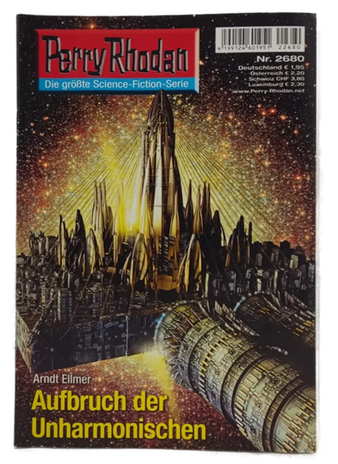 Romanheft Perry Rhodan Aufbruch der Unharmonischen Erstauflage Nr.2680  - Bild 1