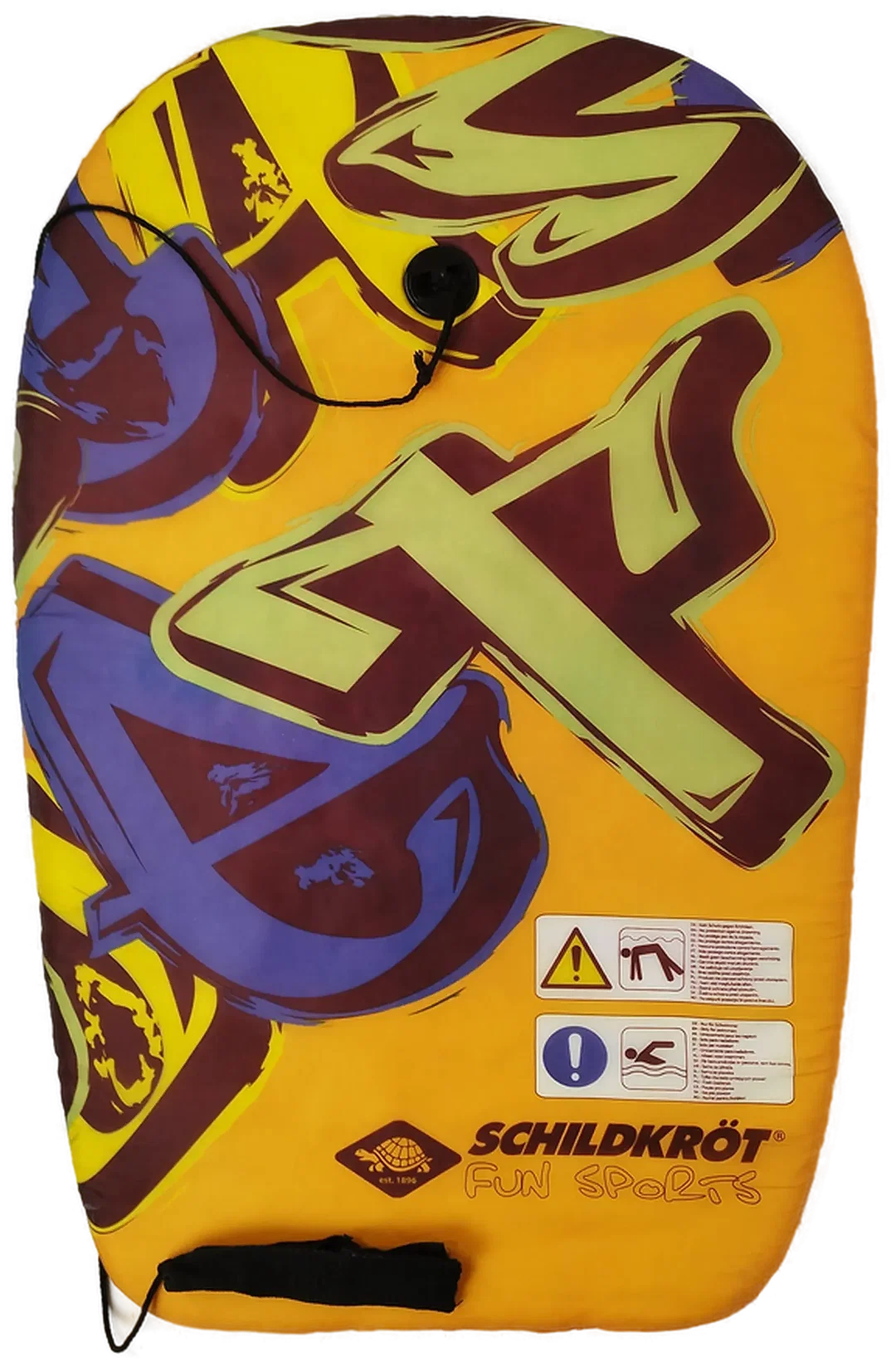 Kinder-Bodyboard Schildkröt, Mit Charakterspur | Sommer-Spaß - Bild 4