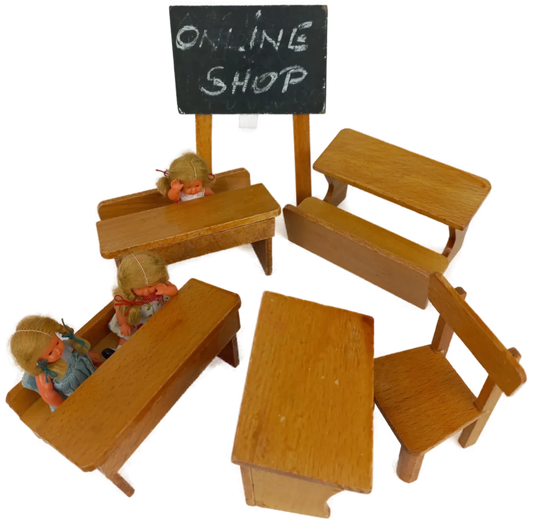 Holzspielzeug "In der Schule" – Bild 2