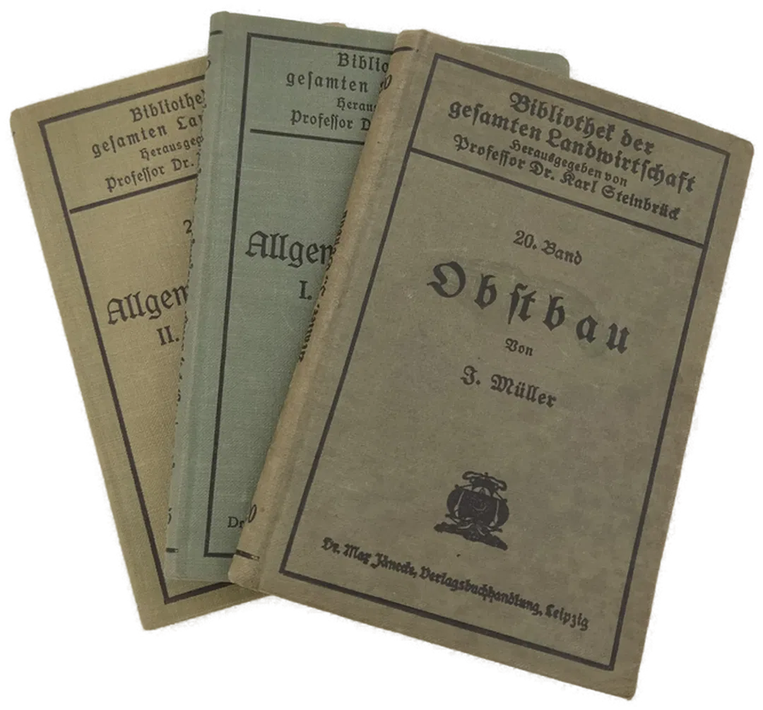 Bibliothek der gesamten Landwirtschaft - Band 20,25 und 26 - Bild 1