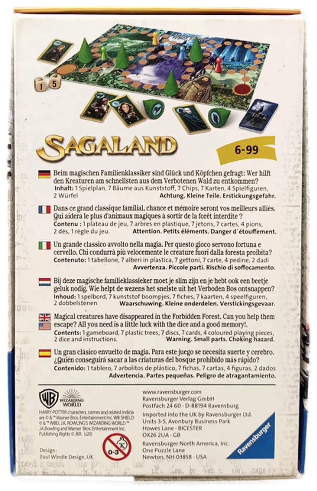 Ravensburger Wizarding World Harry Potter Sagaland Brettspiel – Bild 3