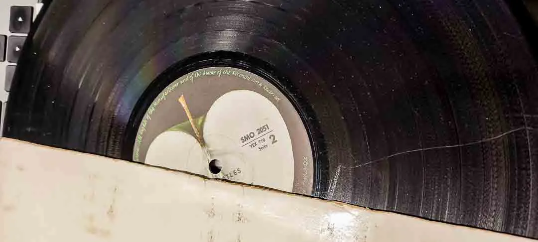 The Beatles White Album 2LP 1968 Erstpressung SMO 2051 German Apple Nummeriert – Bild 2